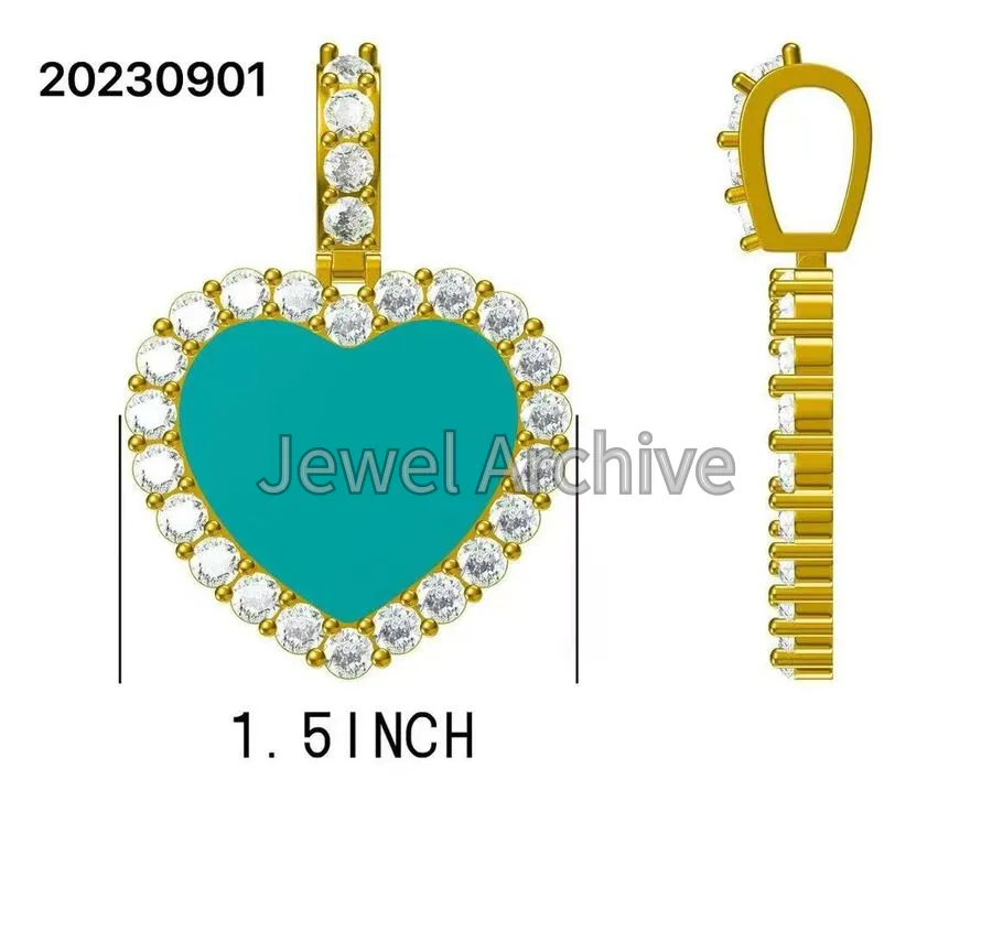 1.5inch mmemories pendant