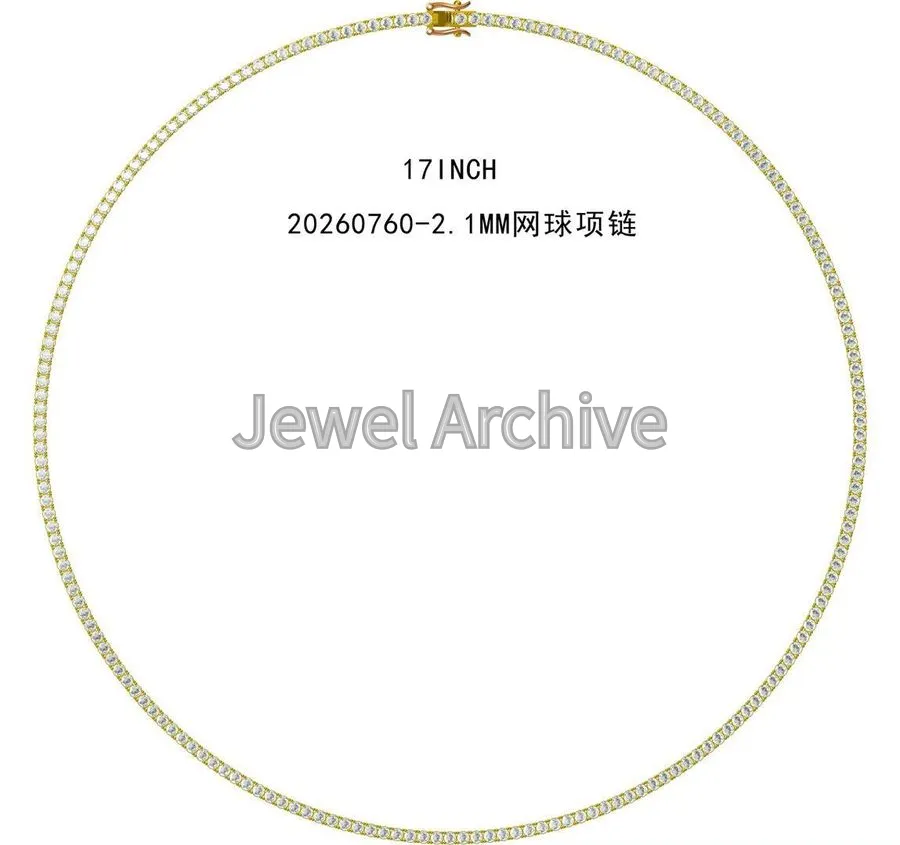 2.1mm网球链