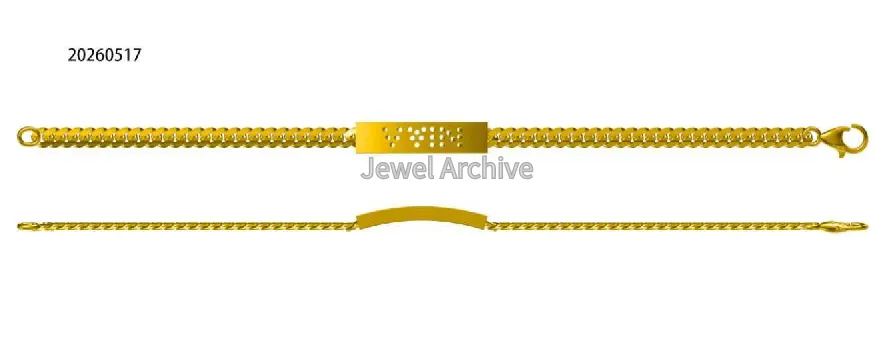 4mm plain cuba bracelet