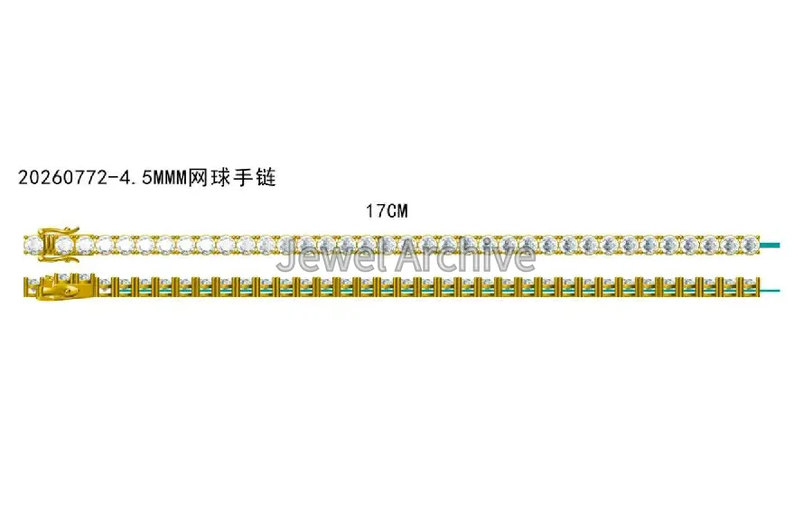 4.5mm tennis chain