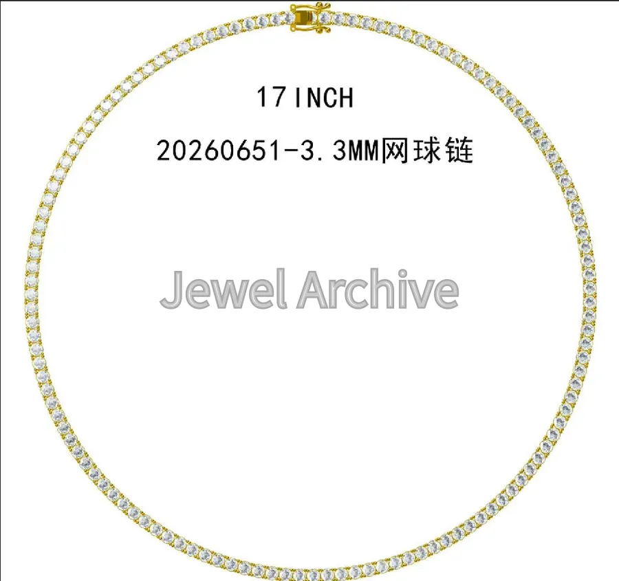 3.3mm tennis chain